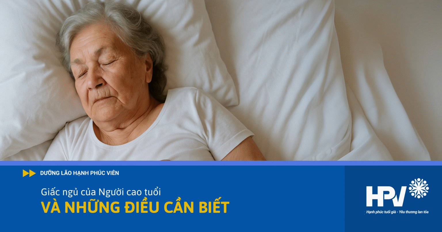 Giấc ngủ – nền tảng cho một tuổi già khỏe mạnh