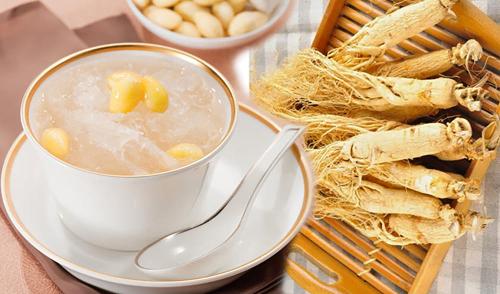 cách dùng sâm tươi cho người già