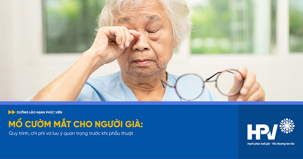 mổ cườm mắt cho người già