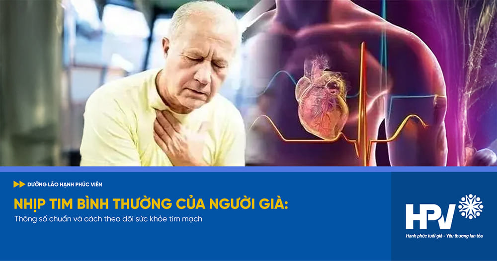 nhịp tim bình thường của người già