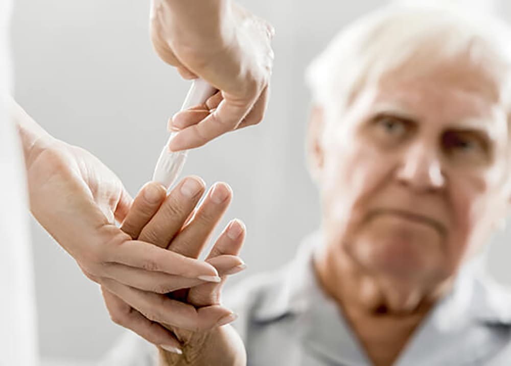 biến chứng tiểu đường ở người già