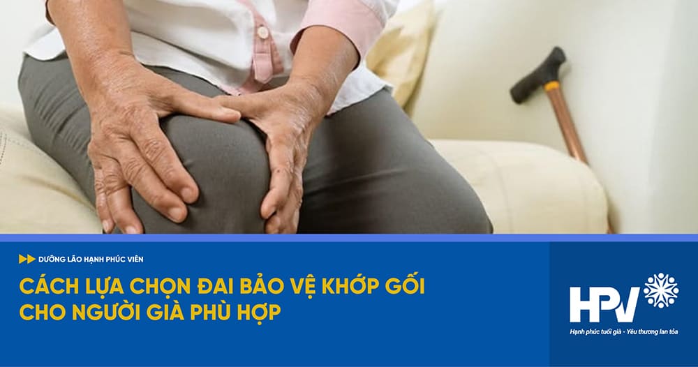 đai bảo vệ khớp gối cho người già