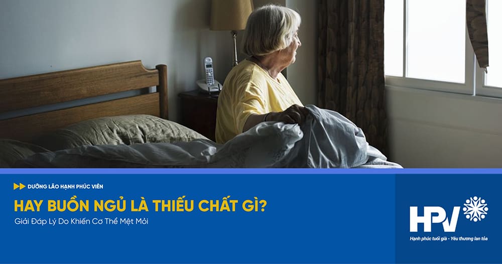 hay buồn ngủ là thiếu chất gì