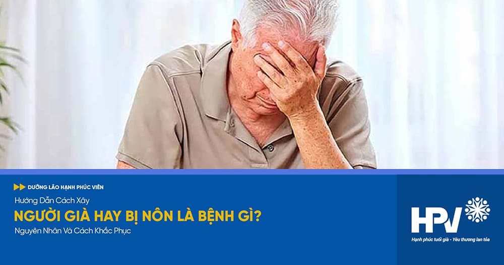 người già hay bị nôn