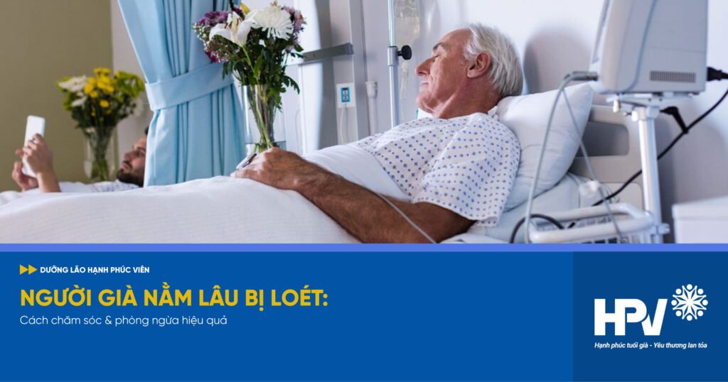 người già nằm lâu bị loét