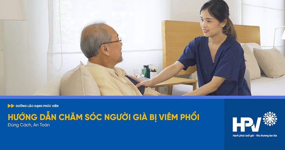 chăm sóc người già bị viêm phổi