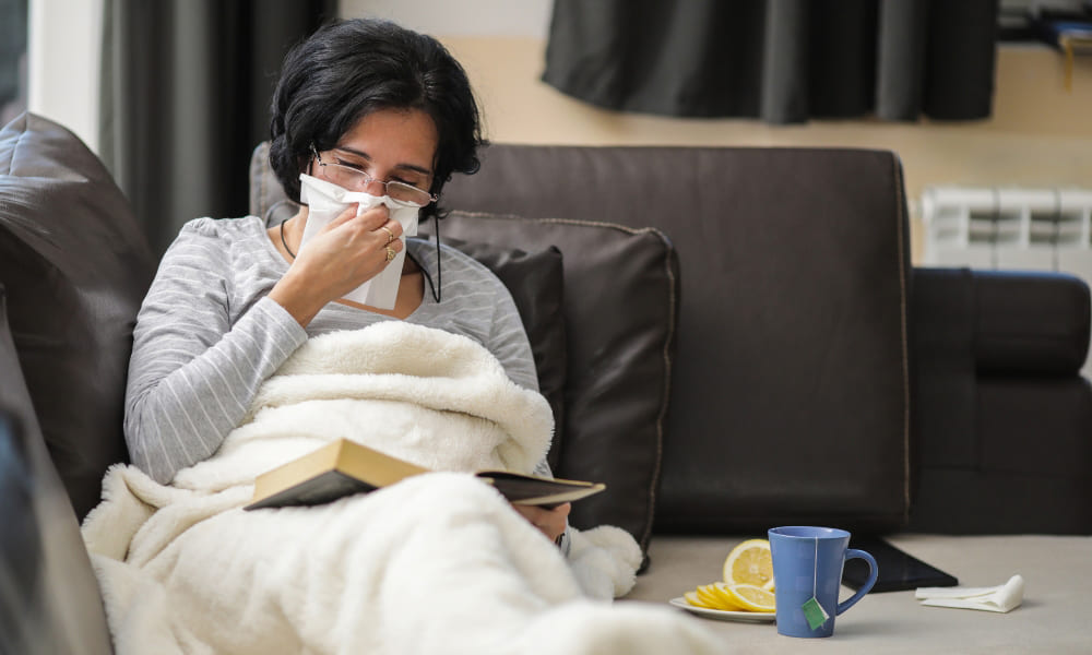 chảy máu mũi ở người già