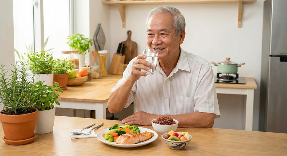 nguyên tắc sống khi về già